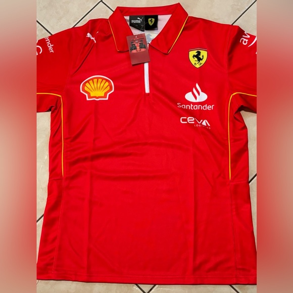 Formula 1 Jersey Ferrari Pirelli , Unisex - Picture 12 of 14